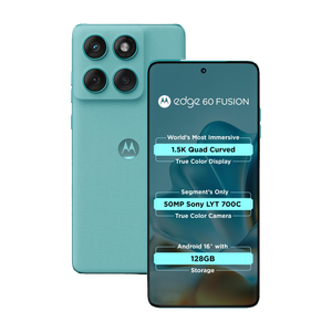 MOTOROLA Edge 60 Fusion 5G (PANTONE Amazonite, 128 GB)