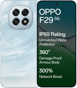 OPPO F29 5G (Glacier Blue, 256 GB)