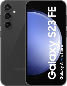 SAMSUNG Galaxy S23 FE (Graphite, 128 GB)
