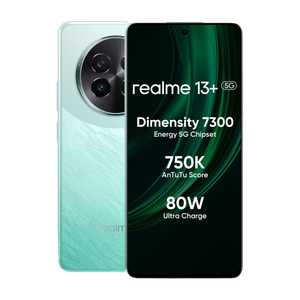 realme 13+ 5G (Speed Green, 128 GB)