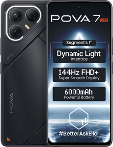 Tecno Pova 7 5G (Geek Black, 256 GB)