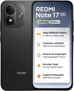 REDMI Note 17 5G (Dark Night, 128 GB)