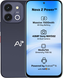 Ai+ Nova 2 Power 5G (Midnight Black, 128 GB, 8 GB RAM) - Image 1
