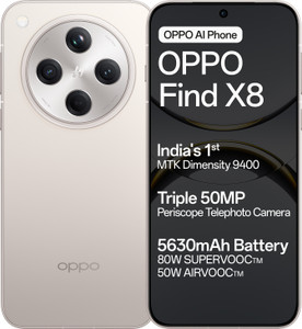 OPPO Find X8 5G (Star Grey, 256 GB)