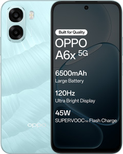 OPPO A6x 5G (Ice Blue, 128 GB)