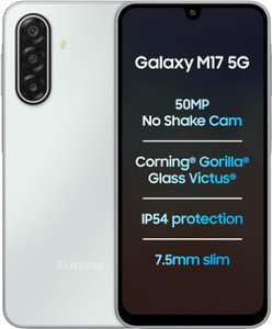 Samsung Galaxy M17 5G (Moonlight Silver, 128 GB)