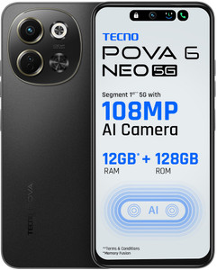 Tecno Pova 6 Neo 5G 128GB Midnight Shadow - Image 6