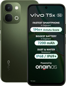 vivo T5x 5G (Cyber Green, 128 GB) (6 GB RAM)