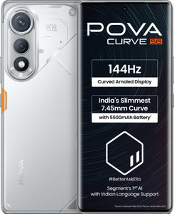 Tecno Pova Curve 5G (Magic Silver, 128 GB)