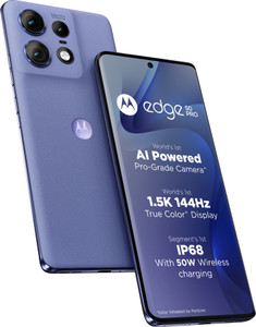 Motorola Edge 50 Pro 5G with 68W Charger (Luxe Lavender, 256 GB