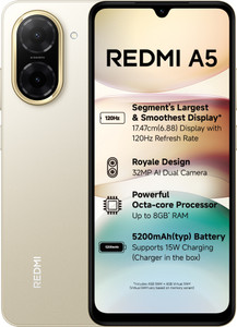 REDMI A5 (Jaisalmer Gold, 128 GB)