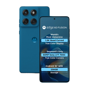 MOTOROLA Edge 60 Fusion 5G (PANTONE Mykonos Blue, 256 GB)