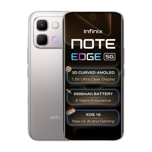 Infinix Note edge (Lunar Titanium, 256 GB)