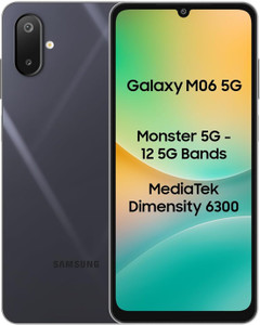 Samsung M06 5G (Blazing Black, 128 GB)