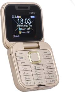 TOUCH 18 Rock X Flip Dual Sim Keypad Mobile with 1.8"Display Flip/Fold Call & SMS