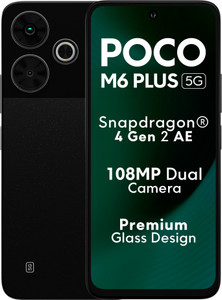 POCO M6 Plus 5G (Graphite Black, 128 GB)