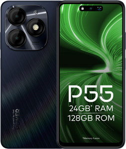 itel P55 (Moonlit Black, 128 GB)
