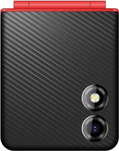 Micromax X1i Flip  (Black+Red)