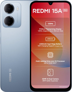 Redmi 15A 128GB Awesome Blue - Image 6