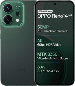 OPPO Reno14 5G (Forest Green, 256 GB)