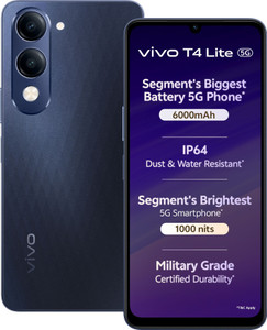 vivo T4 Lite 5G Charger in the Box (Prism Blue, 256 GB)