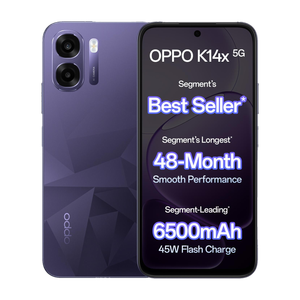 OPPO K14x 5G (Prism Violet, 128 GB)
