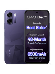 OPPO K14x 5G (Prism Violet, 64 GB)