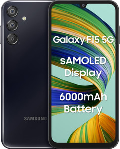 Samsung Galaxy F15 5G (Ash Black, 128 GB)