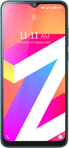 LAVA Z3 Pro (Striped Cyan, 32 GB)