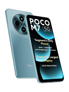 POCO M7 5G (Ocean Blue, 128 GB)