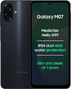Samsung Galaxy M07 (Black, 64 GB)