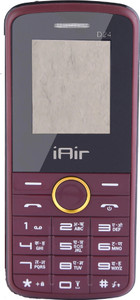 IAIR D24 Dual Sim Keypad Phone | 1200 mAH Battery & Big 1.88 Inch Display
