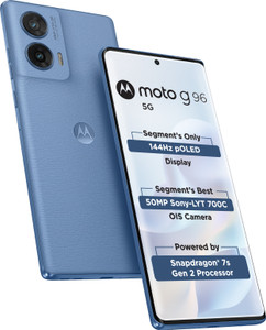 MOTOROLA G96 5G (Pantone Ashleigh Blue, 128 GB)