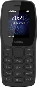 Nokia 105 Classic Single SIM Keypad Phone (No Charger)