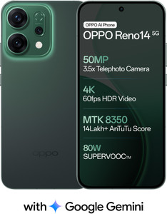 OPPO Reno14 5G (Forest Green, 256 GB)