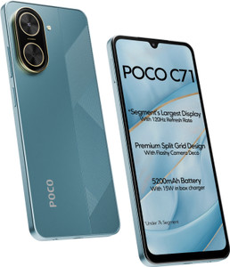 POCO C71 (Cool Blue, 128 GB)