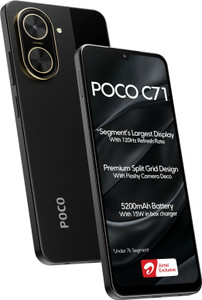 POCO C71 64GB Black Airtel Prepaid - Image 6