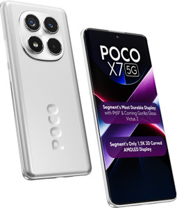 POCO X7 5G (Cosmic Silver, 256 GB)