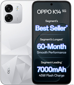 OPPO K14 5G (Prism White, 256 GB)