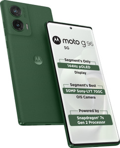 MOTOROLA G96 5G (Pantone Greener Pastures, 128 GB)
