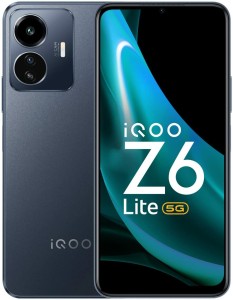 IQOO Z6 Lite 5G (Without Charger) (Mystic Night, 128 GB)