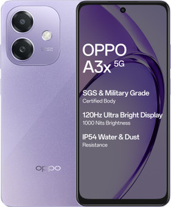 OPPO A3x 5G (Starry Purple, 128 GB)