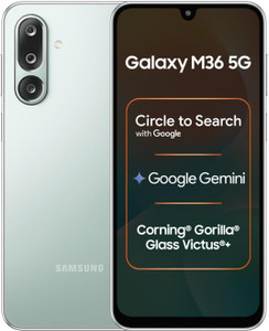 Samsung M36 5G (Serene Green / Light Green, 128 GB)