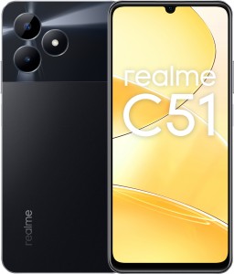 realme C51 (Carbon Black, 128 GB)