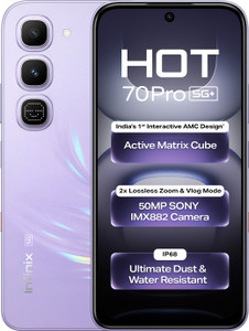 Infinix HOT 70 Pro 5G 128GB Silk Glow Purple - Image 6