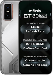 Infinix GT 30 5G+ Blade White 256 (Blade White, 256 GB)