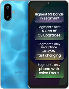 SAMSUNG Galaxy F06 5G (Bahama Blue, 128 GB)
