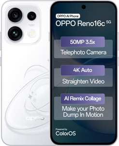 OPPO Reno16c 5G (Starry White, 128 GB)