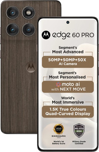 MOTOROLA Edge 60 Pro (Pantone Walnut, 512 GB)