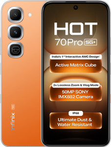 Infinix HOT 70 Pro 5G (Thermo Orange, 128 GB)